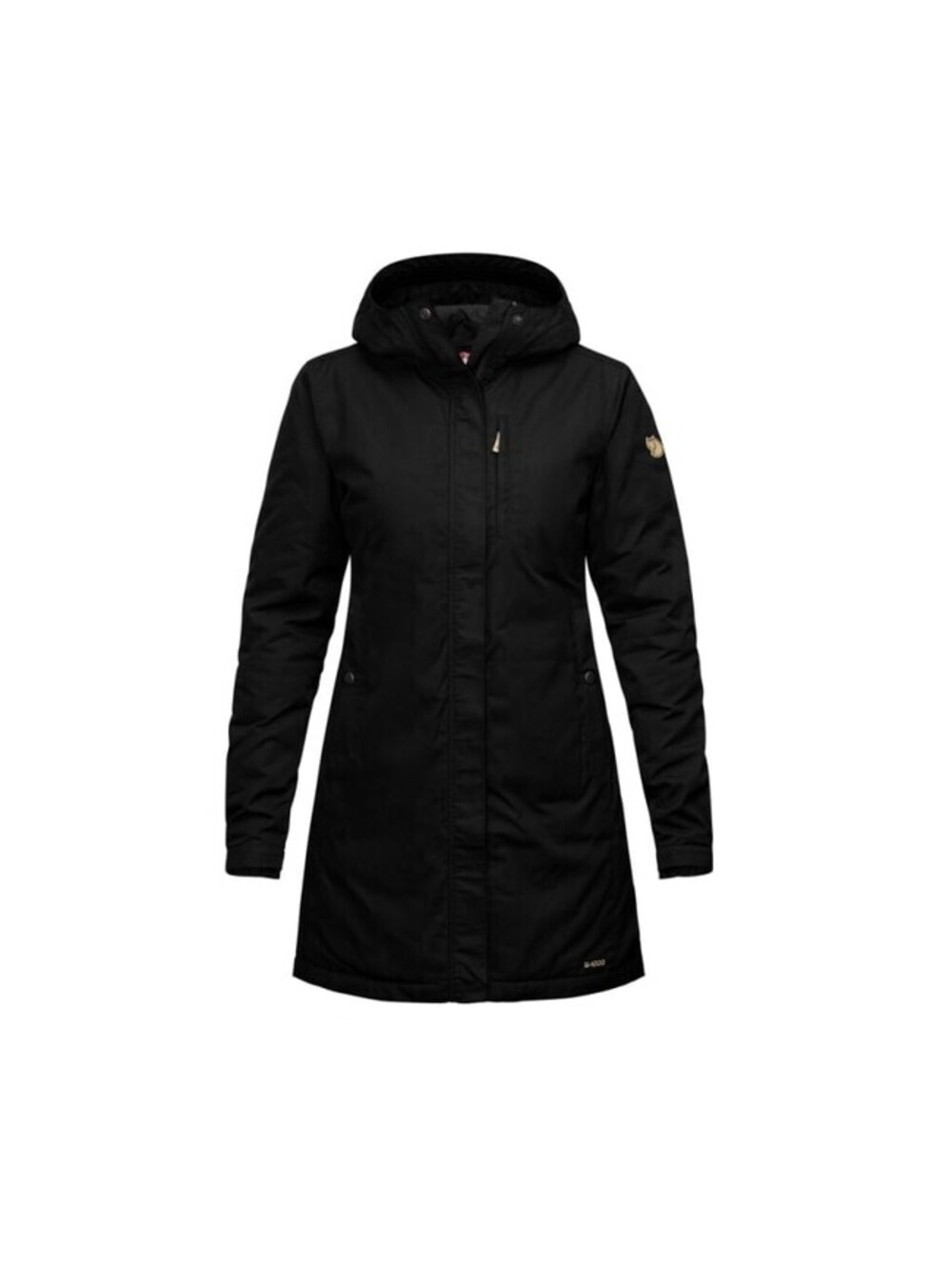 NEW, Fjallraven Women's Kiruna Padded Parka in Black SZ XL #C4874